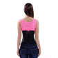 Curvaceous Extended Length Black Cotton Corset